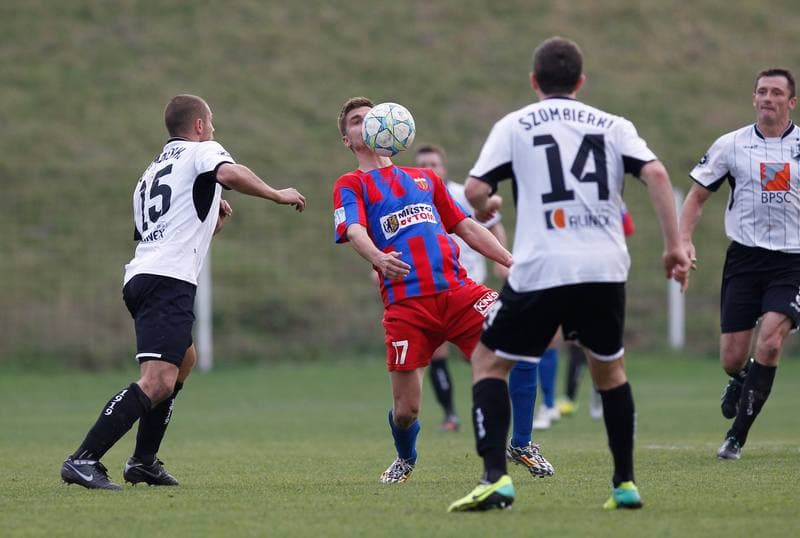 Football. III Liga Slaskopolska. Szombierki Bytom - Polonia Bytom. 25.10.2014