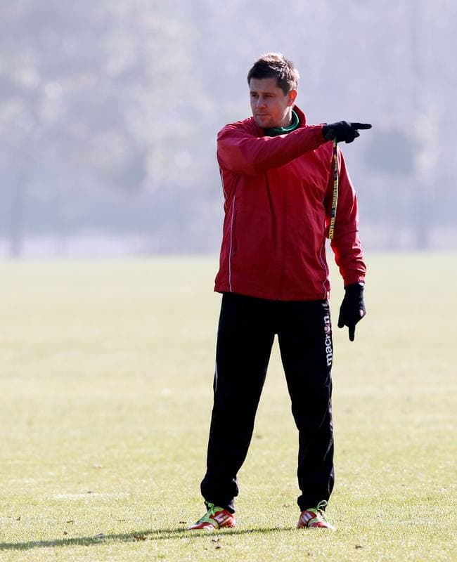 Football. GKS Katowice. Training. 29.06.2015