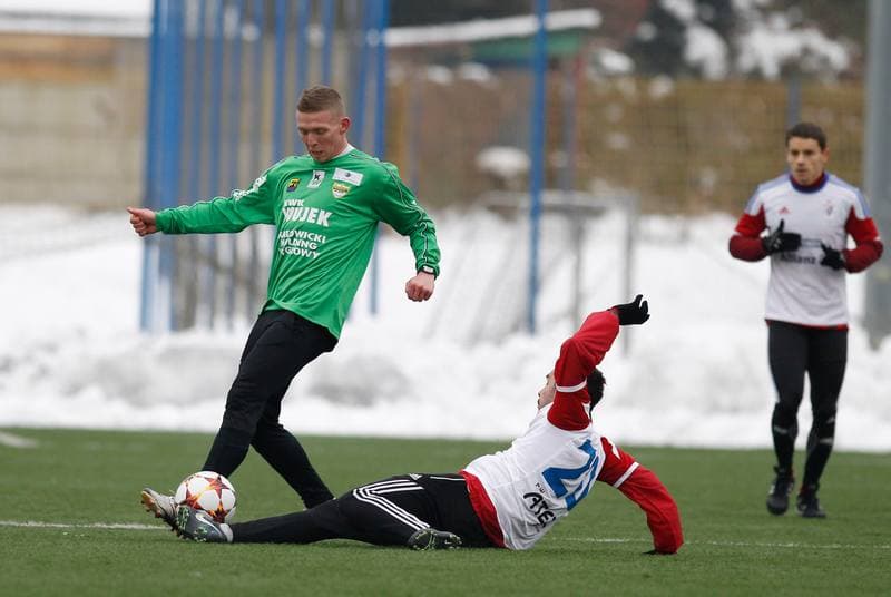 Football. Friendly Match. Rozwoj Katowice - Gornik II Zabrze. 28.01.2015