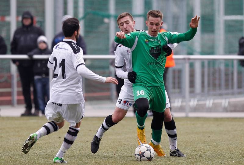 Football. Friendly Match. FC Hradec Kralove - GKS Katowice. 14.02.2015