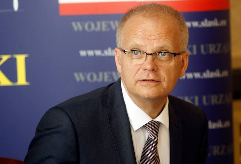 Piotr Litwa. Slaskie Voivodeship. Press Conference. 09.07.2015