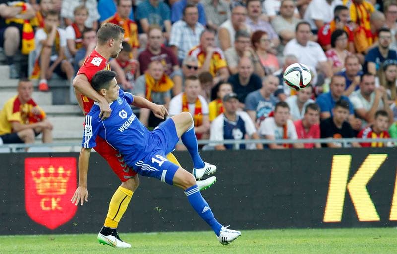 Football. PKO BP Ekstraklasa. Korona Kielce - Ruch Chorzow. 03.08.2015