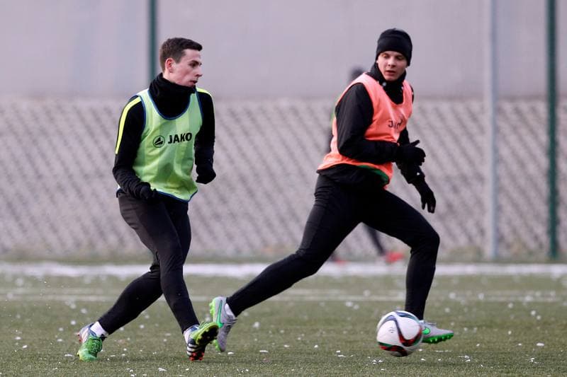 Football. Rozwoj Katowice. Training. 19.01.2016