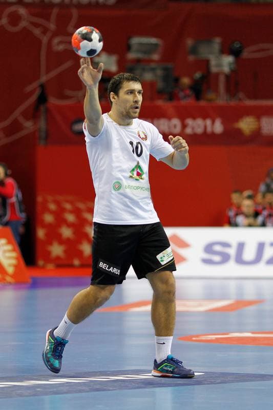 Handball. EHF Euro 2016. FYR Macedonia - Belarus. 27.01.2016