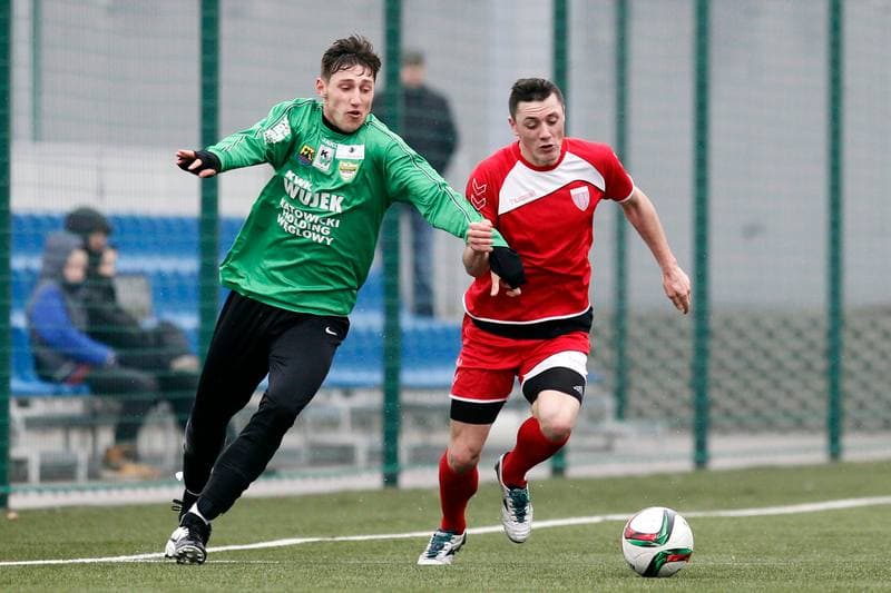Football. I liga. Rozwoj Katowice - Polonia Bytom. 13.02.2016