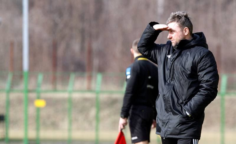 Football. Sparing. GKS Katowice - Stal Mielec. 27.02.2016