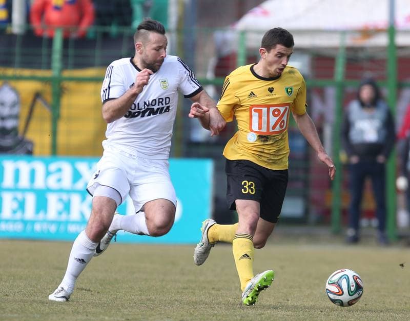 Football. I Liga. GKS Katowice - Arka Gdynia. 06.03.2016