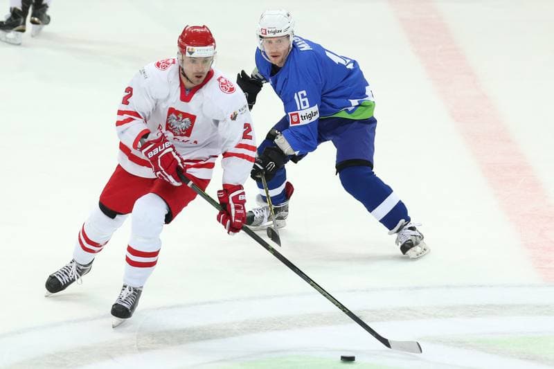 Ice Hockey. World Championship Division 1A. Poland - Slovenia. 26.04.2016