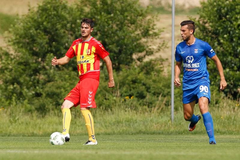 Football. Sparing. Bruk-Bet Termalica Nieciecza - Korona Kielce. 25.06.2016