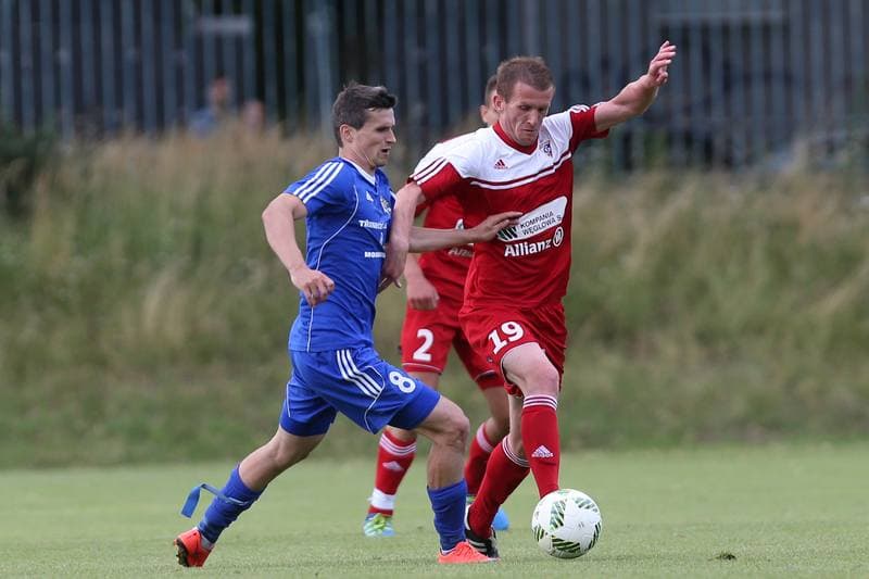 Football. Sparing. Gornik Zabrze - FK Trinec. 06.07.2016