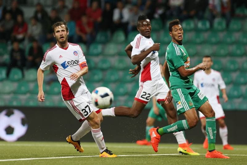 Football. UEFA Europa League. AS Trencin - Rapid Wien. 18.08.2016