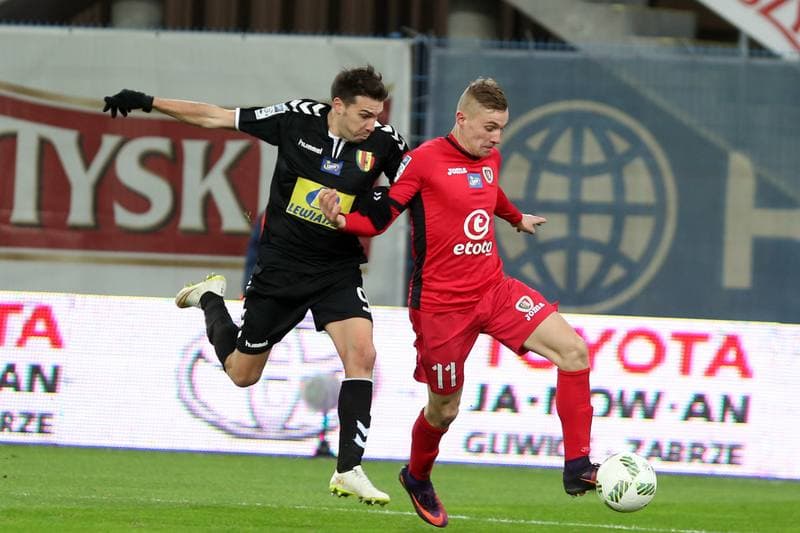 Football. Lotto Ekstraklasa. Piast Gliwice - Korona Kielce. 03.12.2016