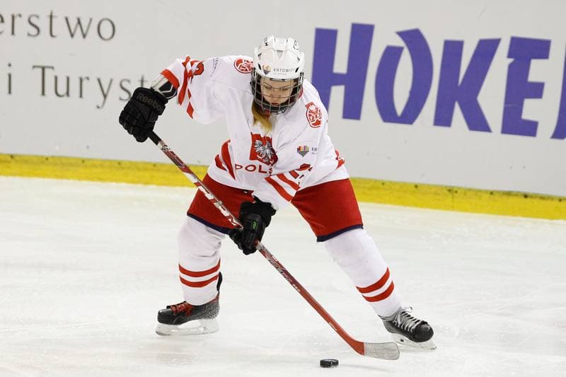 Ice Hockey. Women's World Championship. Poland - Italy. 11.04.2017