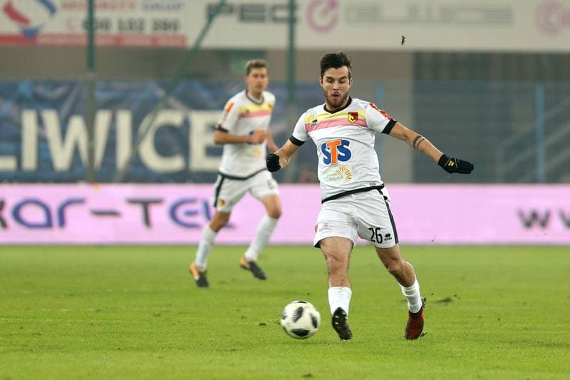 Football. Lotto Ekstraklasa. Piast Gliwice - Jagiellonia Bialystok. 12.02.2018