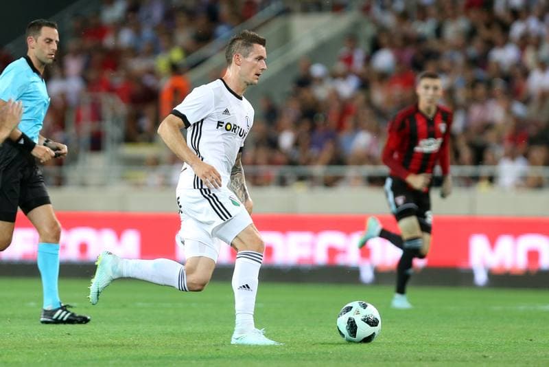 Football. UEFA Champions League. Spartak Trnava - Legia Warsaw. 31.07.2018