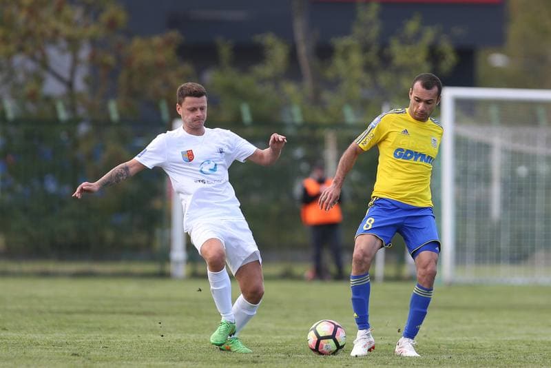 Football. Polish Cup. Slask Swietochlowice - Arka Gdynia. 25.09.2018
