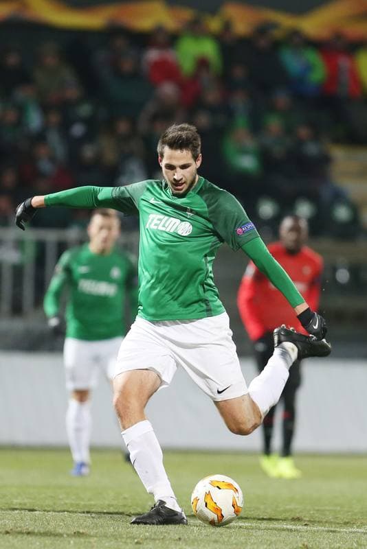 Football. UEFA Europa League. FK Jablonec - Stade Rennais FC. 29.11.2018