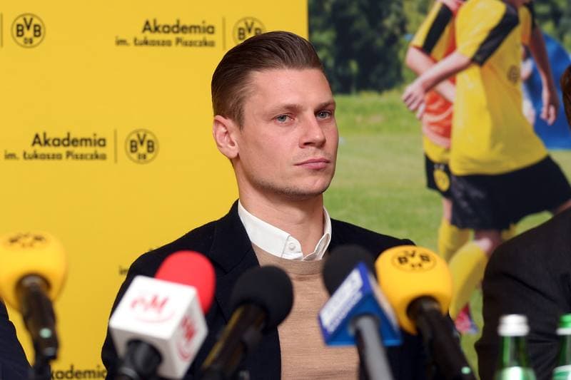 Football. Akademia im. Lukasza Piszczka. Press Conference. 19.03.2019