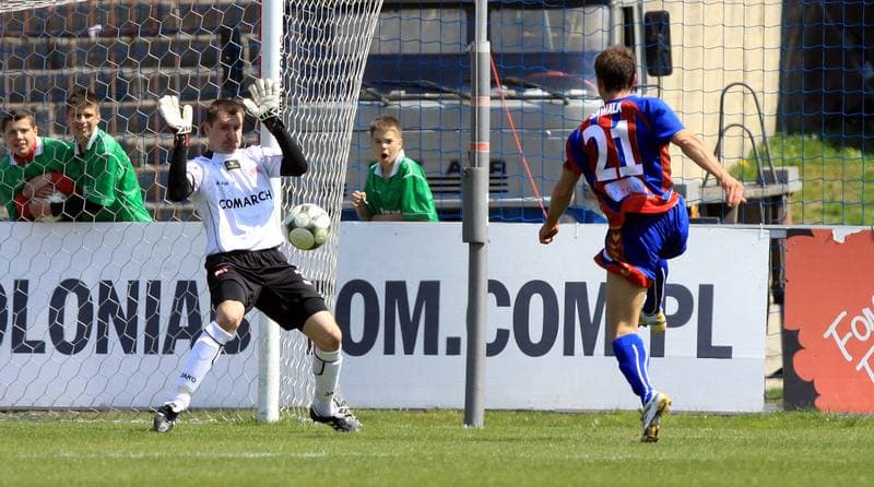 Football. Bytom Ekstraklasa. Polonia Bytom - Cracovia Krakow. 10.05.2011