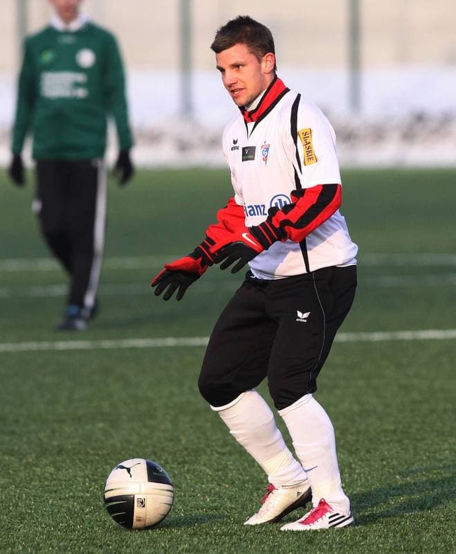 Football. Sparing. Gornik Zabrze - Janina Libiaz. 28.01.2011