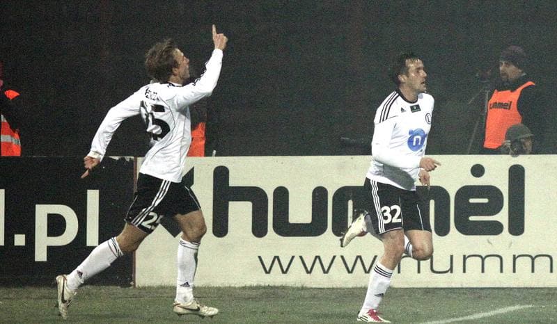 Football. Ekstraklasa. Polonia Bytom - Legia Warsaw. 26.11.2010