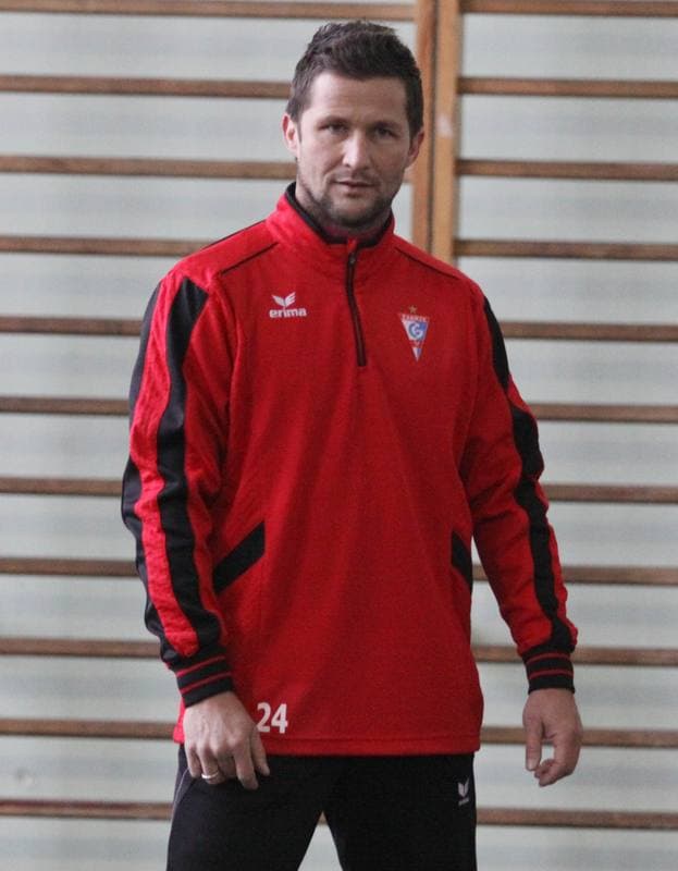 Football. Gornik Zabrze. Training. 11.01.2011