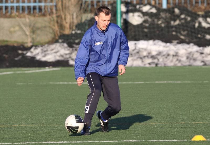 Football. Ruch Chorzow. Training. 05.09.2012