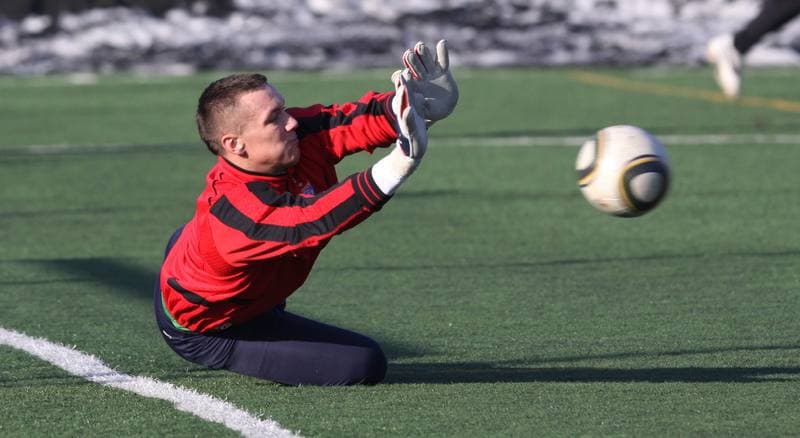 Football. Ruch Radzionkow. Training. 17.01.2011