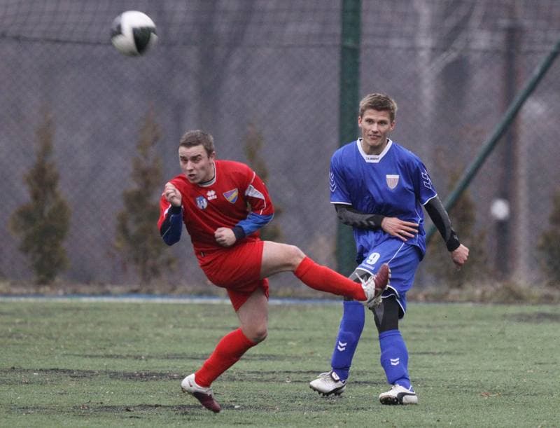 Football. Sparing. Polonia Bytom - Rakow Czestochowa. 19.01.2011