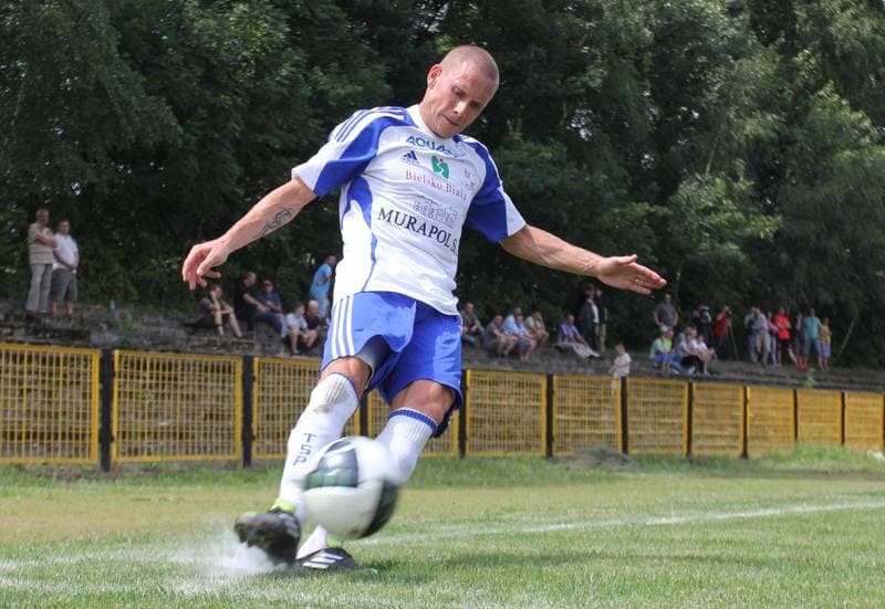 Football. Sparing. Widzew Lodz - Podbeskidzie Bielsko-Biala. 19.07.2011