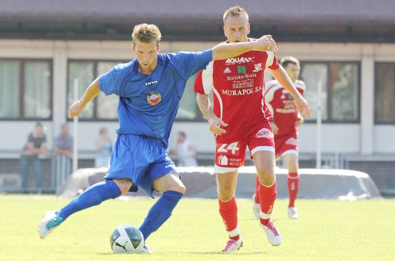 Football. Wisla. Podbeskidzie Bielsko-Biala - Reprezentacja BOZPN. 10.07.2011