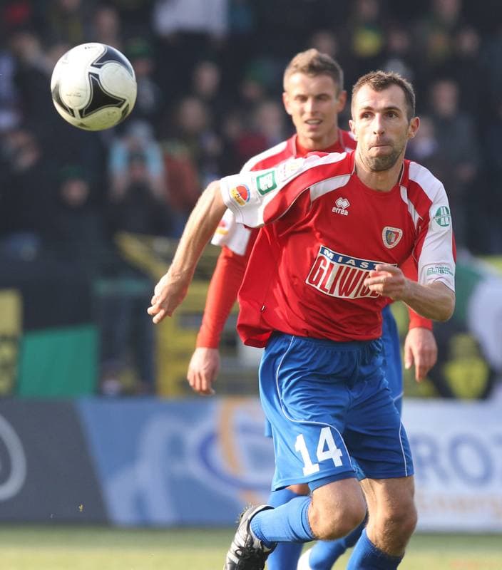 Football. I liga. GKS Katowice - Piast Gliwice. 23.10.2011