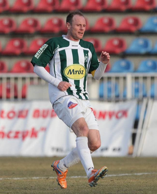 Football. I liga. Odra Wodzislaw Slaski - Warta Poznan. 12.03.2011
