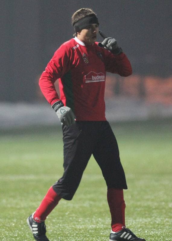 Football. Sparing. Zaglebie Sosnowiec - Skra Czestochowa. 08.02.2012