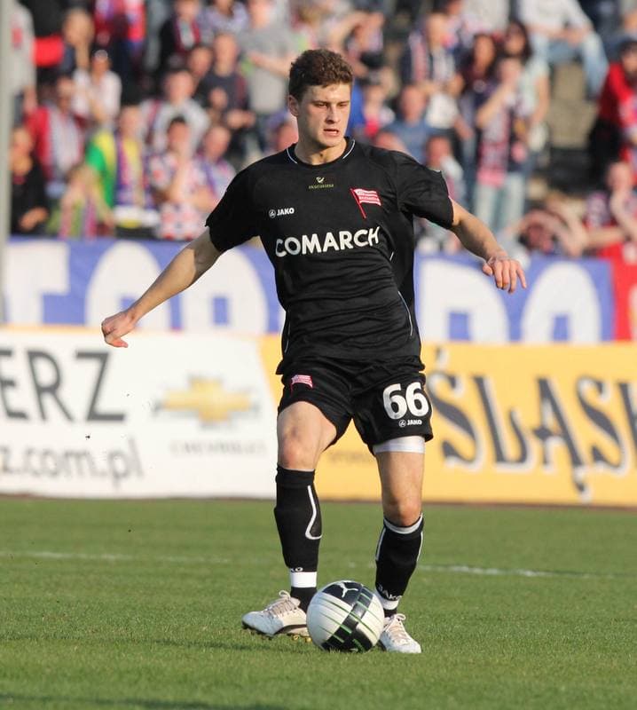 Football. PKO BP Ekstraklasa. Gornik Zabrze - Cracovia Krakow. 03.04.2011