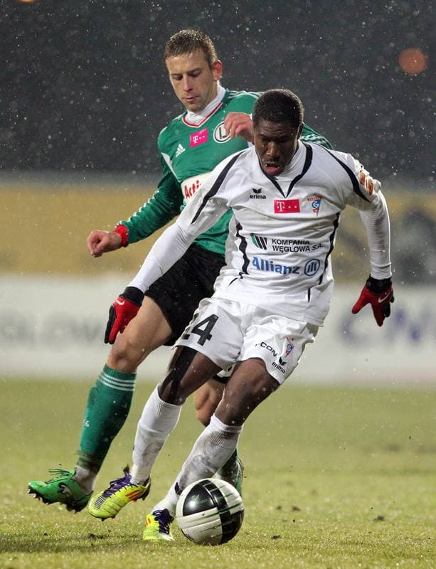 Football. T-Mobile Ekstraklasa. Gornik Zabrze - Legia Warsaw. 19.02.2012
