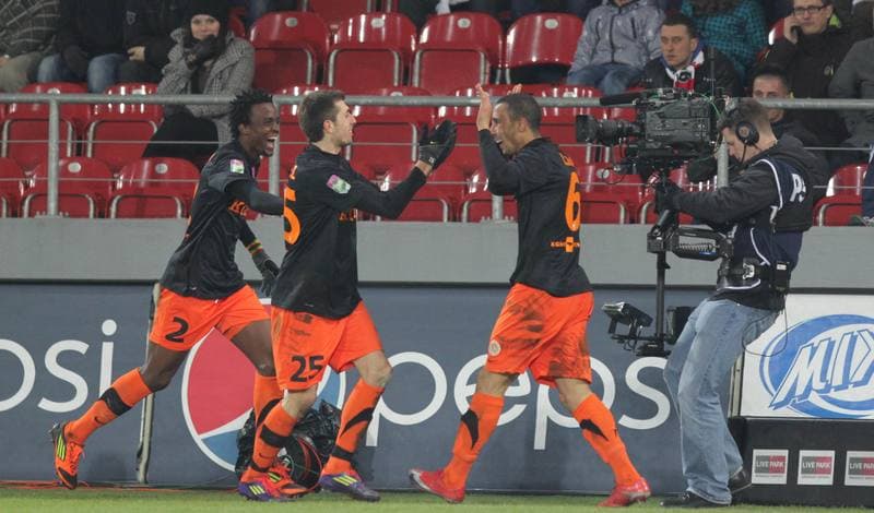 Football. T-Mobile Ekstraklasa. Cracovia Krakow - Zaglebie Lubin. 02.03.2012