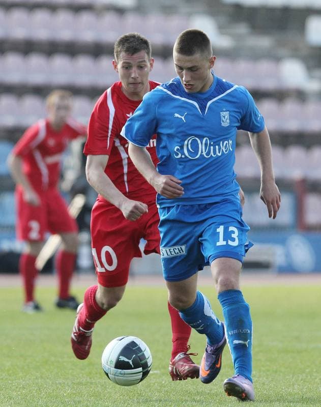 Football. PKO BP Ekstraklasa. Gornik Zabrze - Lech Poznan. 24.10.2010