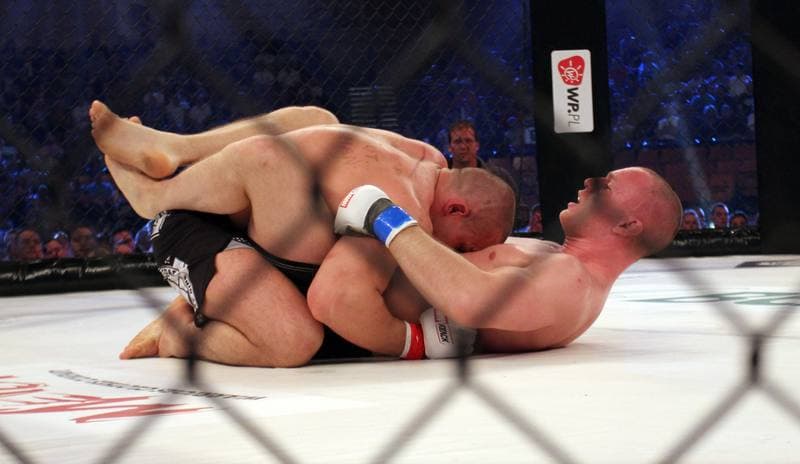 Mixed Martial Arts. MMA Attack. Damian Grabowski - Eddie Sanchez. 27.04.2012