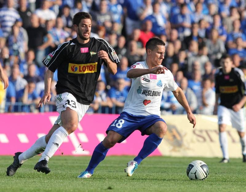Football. T-Mobile Ekstraklasa. Ruch Chorzow - Lechia Gdansk. 06.05.2012