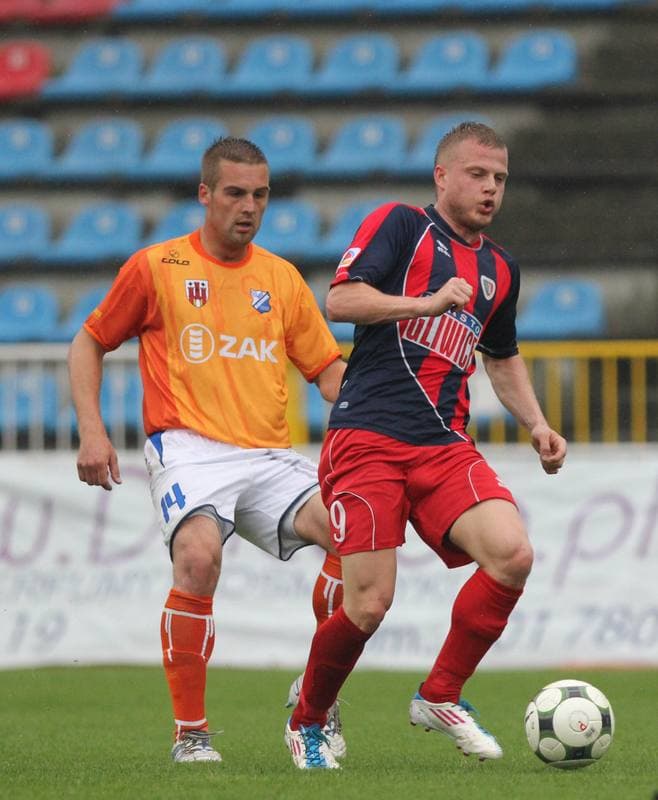 Football. I liga. Piast Gliwice - MKS Kluczbork. 15.05.2011