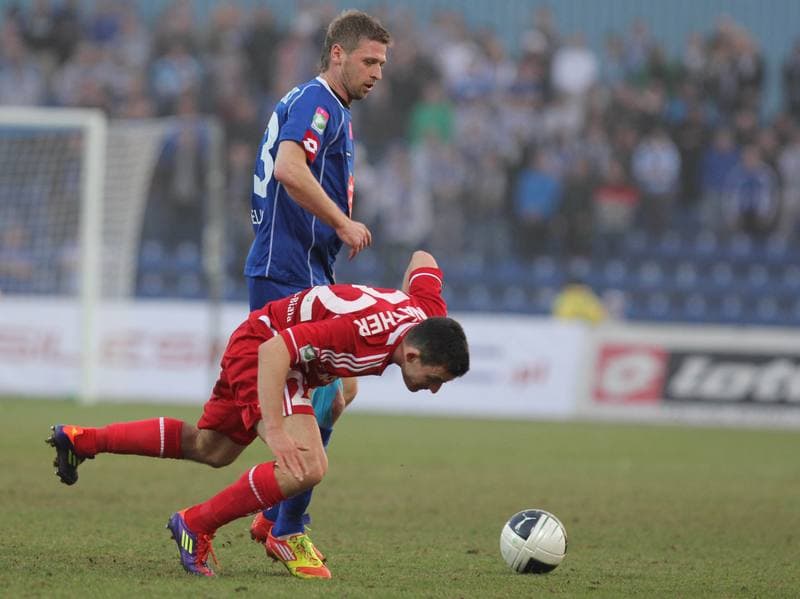 Football. T-Mobile Ekstraklasa. Ruch Chorzow - Podbeskidzie Bielsko-Biala. 18.03.2012