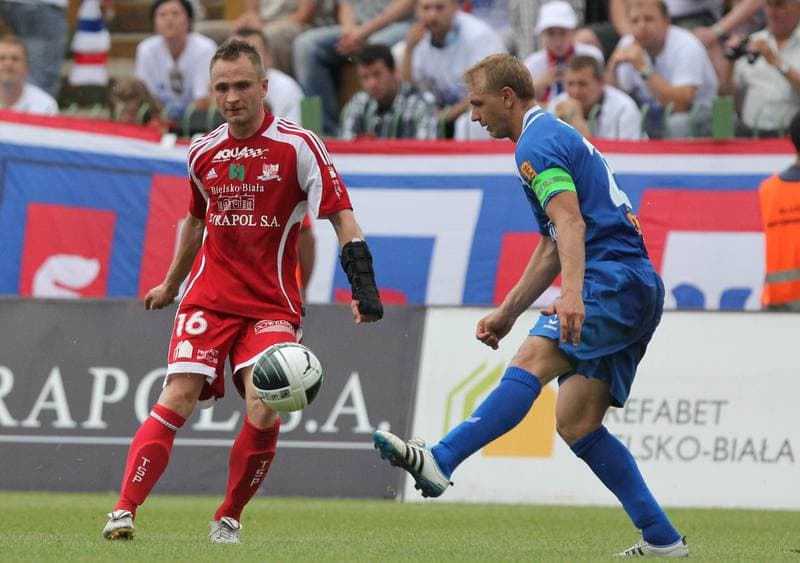 Football. I liga. Podbeskidzie Bielsko-Biala - Gornik Zabrze. 20.03.2010