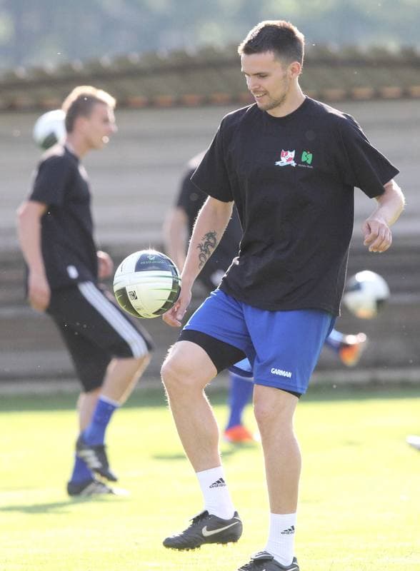 Football. Podbeskidzie Bielsko-Biala. Training. 27.06.2011