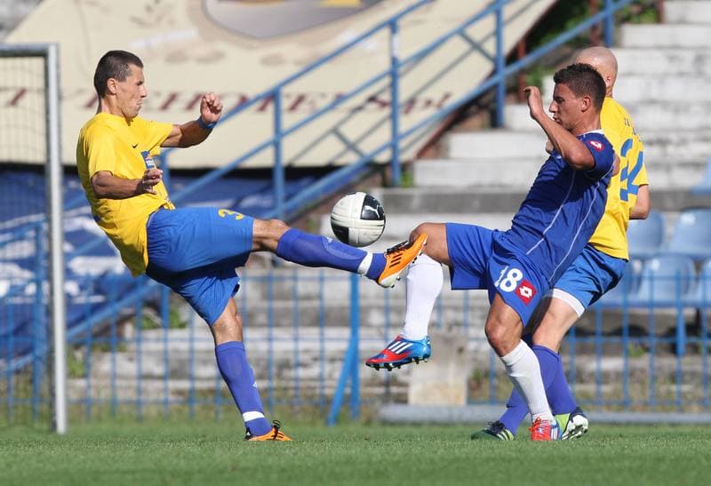 Football. Sparing. Ruch Chorzow - Termalica Bruk-Bet Nieciecza. 23.06.2012