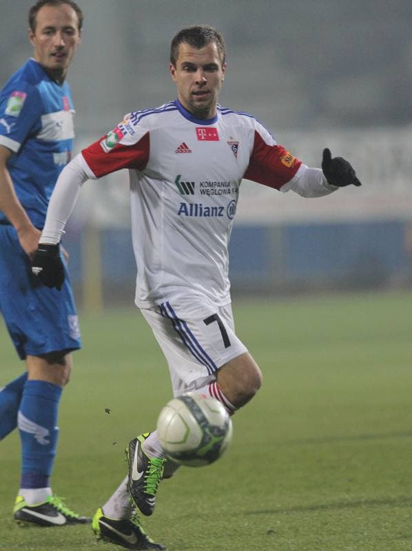 Football. PKO BP Ekstraklasa. Gornik Zabrze - Lech Poznan. 24.10.2010