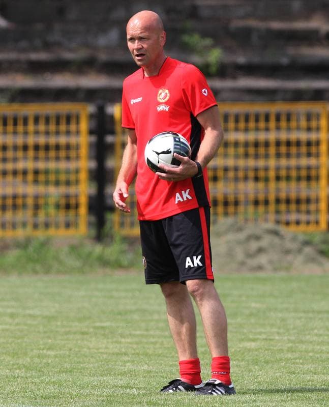 Football. Sparing. Widzew Lodz - Podbeskidzie Bielsko-Biala. 19.07.2011