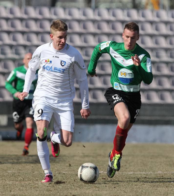 Football. I liga. GKS Tychy - Zawisza Bydgoszcz. 17.03.2013