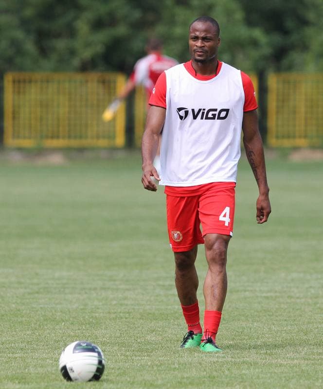 Football. Sparing. Widzew Lodz - Podbeskidzie Bielsko-Biala. 19.07.2011