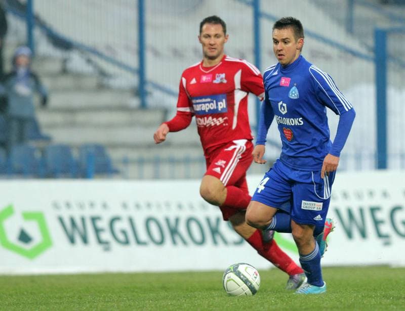 Football. T-Mobile Ekstraklasa. Ruch Chorzow - Podbeskidzie Bielsko-Biala. 18.03.2012